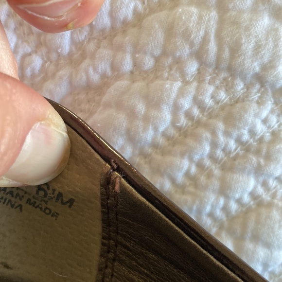 Bandolino brown patten chunky snake skin heels - Picture 8 of 8